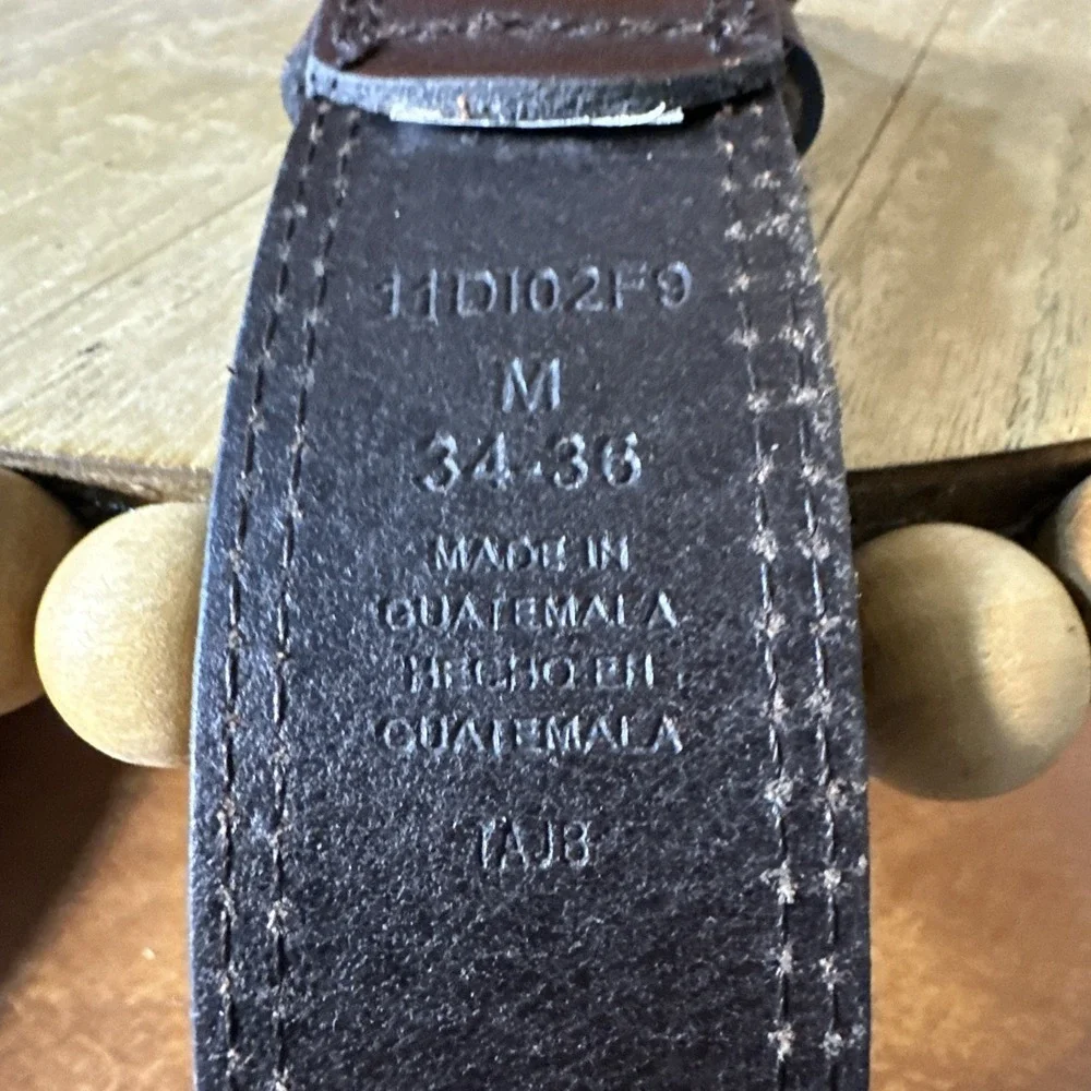 Dickies  Brown Leather  Belt - Men's Size 34-36